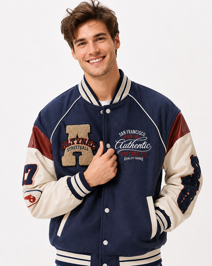Leon | Veste de mode urbaine pour homme, coupe ample