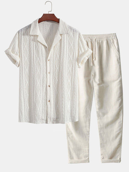 Kai | Ensemble d'été : Chemise & Pantalon en Lin