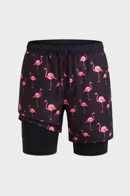 Jeni | Short de Bain Tropical à Séchage Rapide