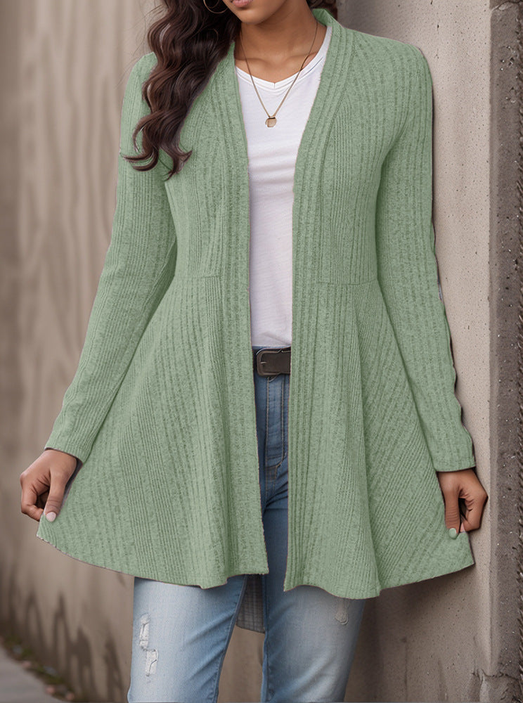 Sonora | Cardigan en maille brossée rayée