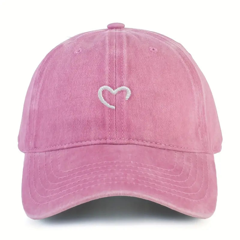 Marlia | Casquette Brodée Avec Cœur