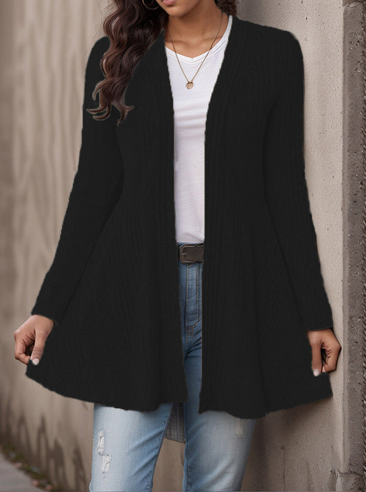 Sonora | Cardigan en maille brossée rayée