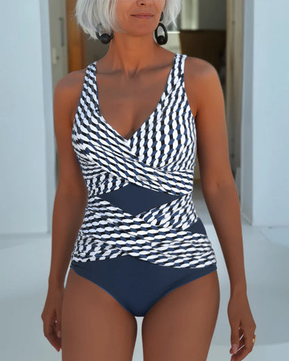 Ashley | Maillot de bain avec design croisé pour une tenue décontractée de vacances