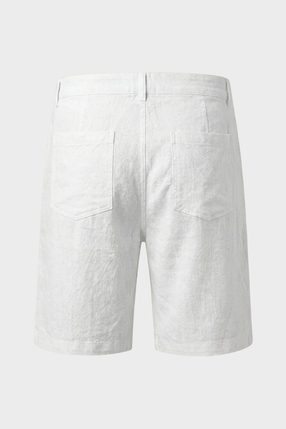 Mason | Shorts en Lin avec Cordon de Serrage