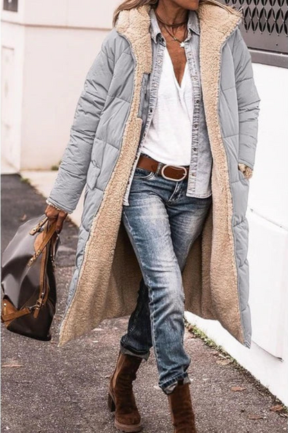 Romina | Manteau Réversible Élégant