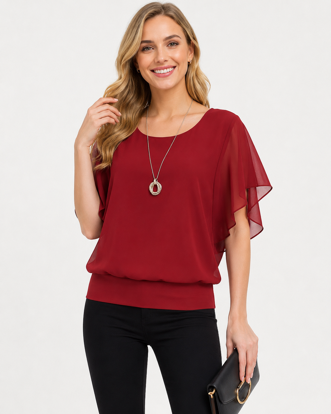 ATELIER | T-Shirt à Manches Batwing Ample