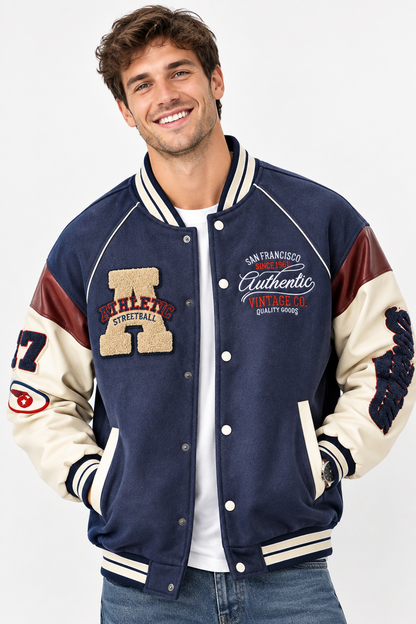 Leon | Veste de mode urbaine pour homme, coupe ample