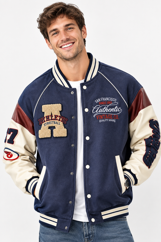 Leon | Veste de mode urbaine pour homme, coupe ample