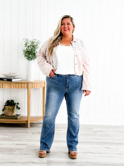 Jennie | Jean Bootcut avec contrôle du ventre