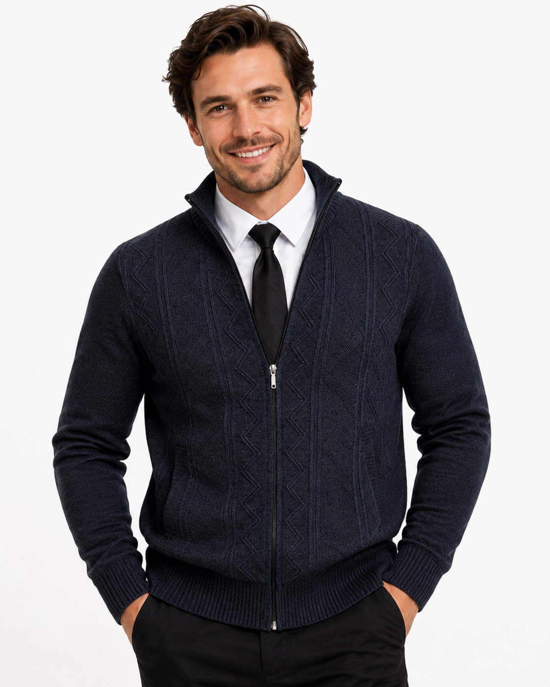Stetson | Veste épaissie pour homme col montant