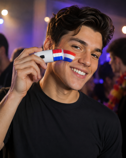 ATELIER | Baton de peinture pour le visage en drapeau de pays Stripe Football