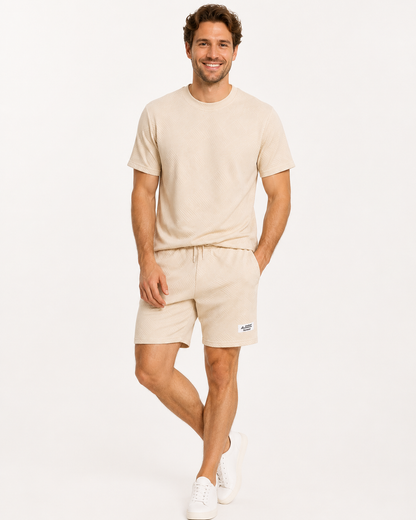ATELIER | Ensemble Co Ord 2 Pièces Texturé Jacquard