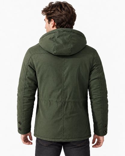 Paul | Parkas épais pour hommes Veste chaude en cachemire