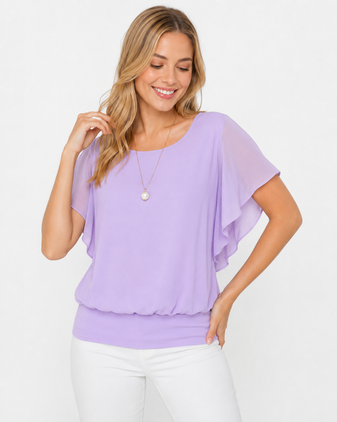 ATELIER | T-Shirt à Manches Batwing Ample