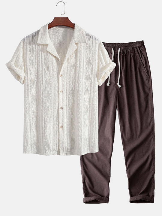 Kai | Ensemble d'été : Chemise & Pantalon en Lin