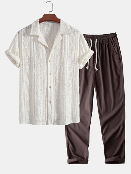 Kai | Ensemble d'été : Chemise & Pantalon en Lin