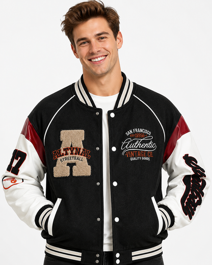 Leon | Veste de mode urbaine pour homme, coupe ample