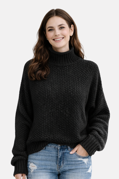Olivia | Pull avec col montant