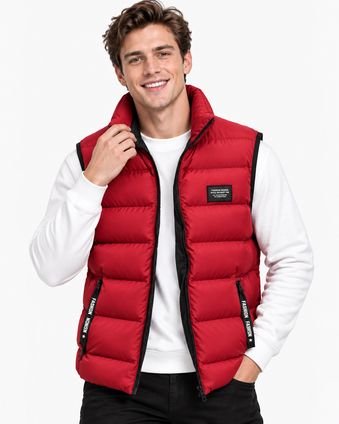 Omar | Gilets à la mode pour hommes sans manches