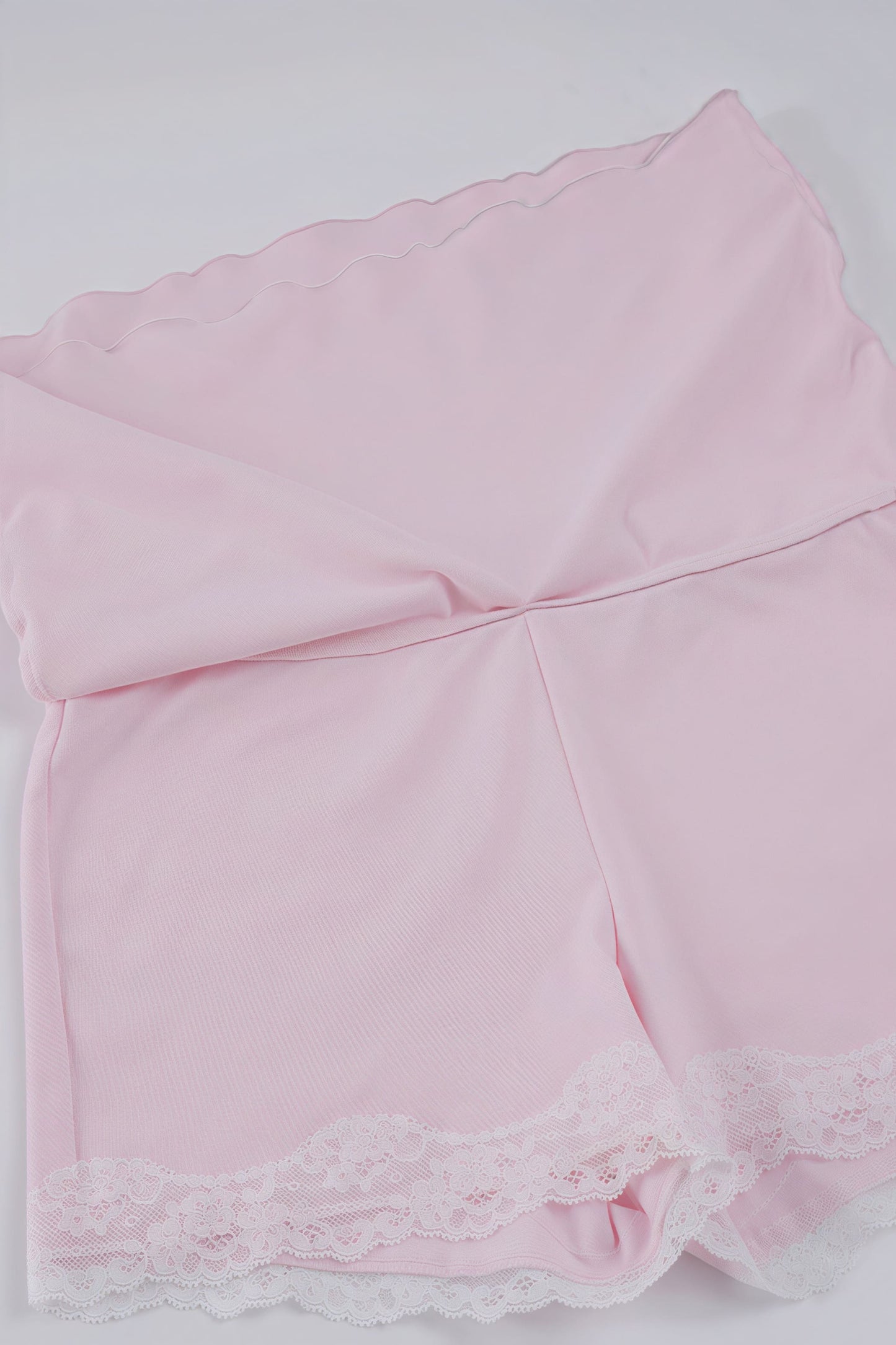 Ensemble Culottes Longues à Manches Longues en Dentelle Romantique Française