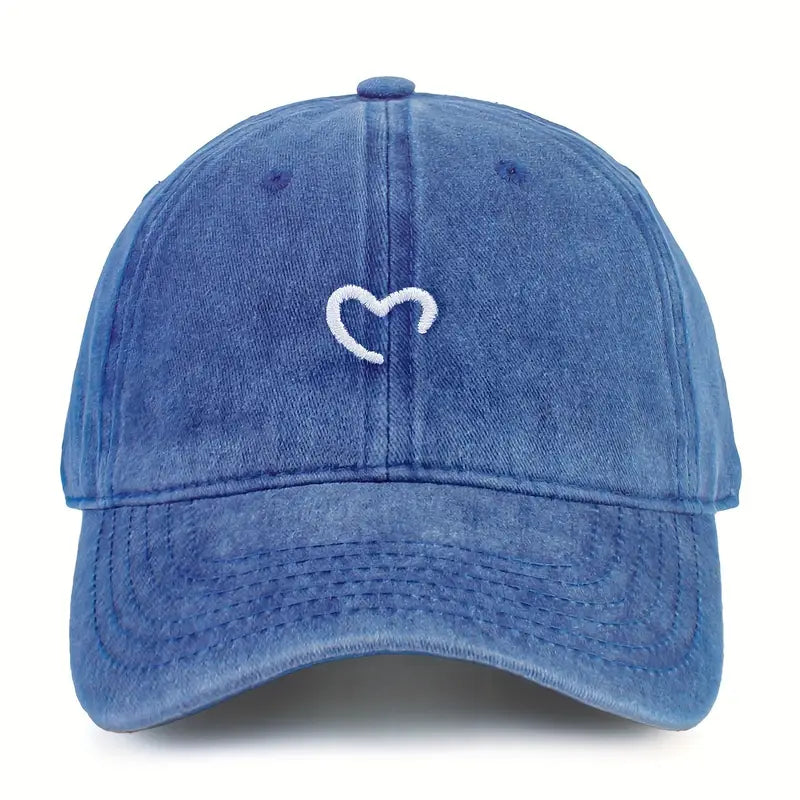 Marlia | Casquette Brodée Avec Cœur