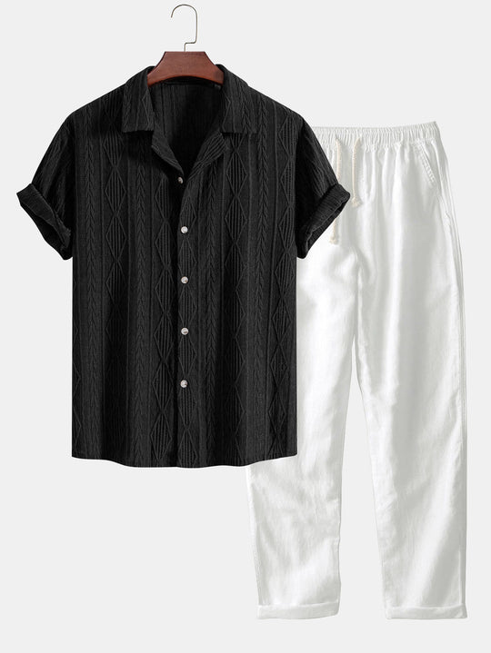 Kai | Ensemble d'été : Chemise & Pantalon en Lin