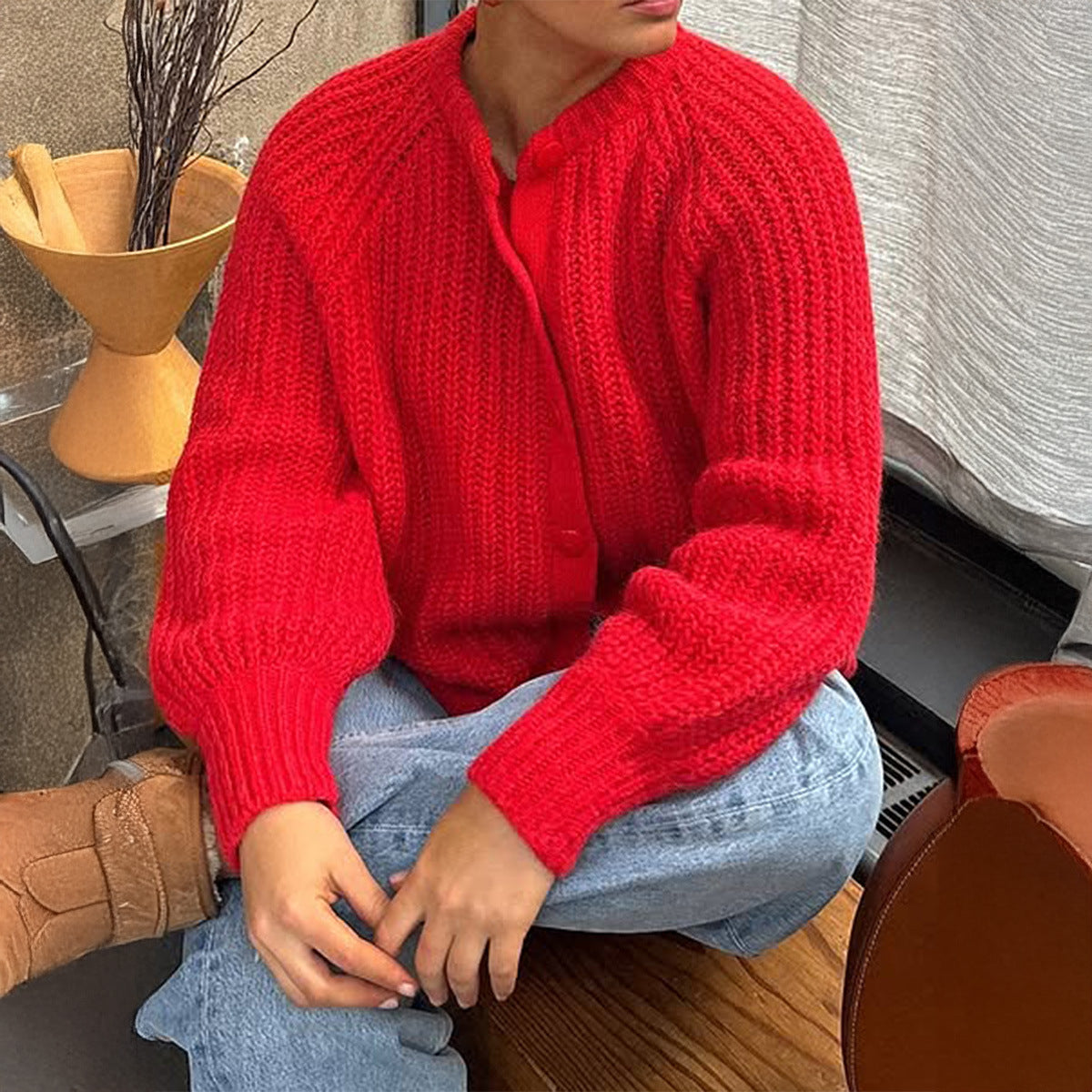 Noa | Pull boutonné minimaliste