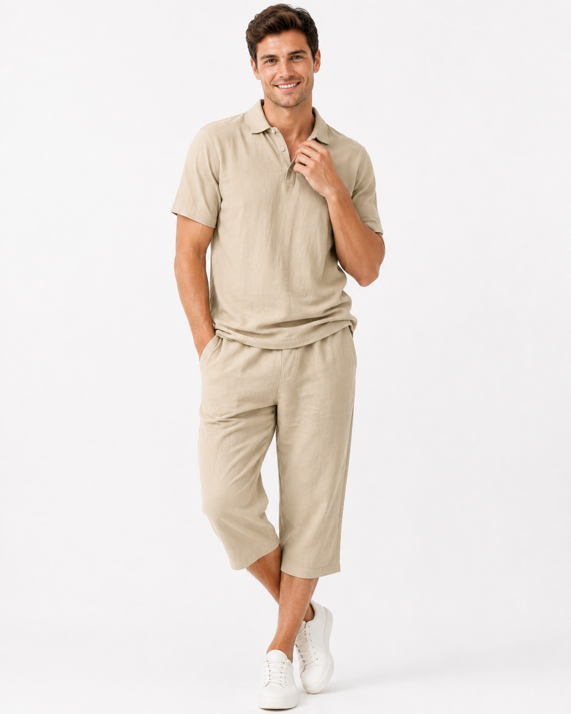 George | Ensemble de plage décontracté et respirant d'été