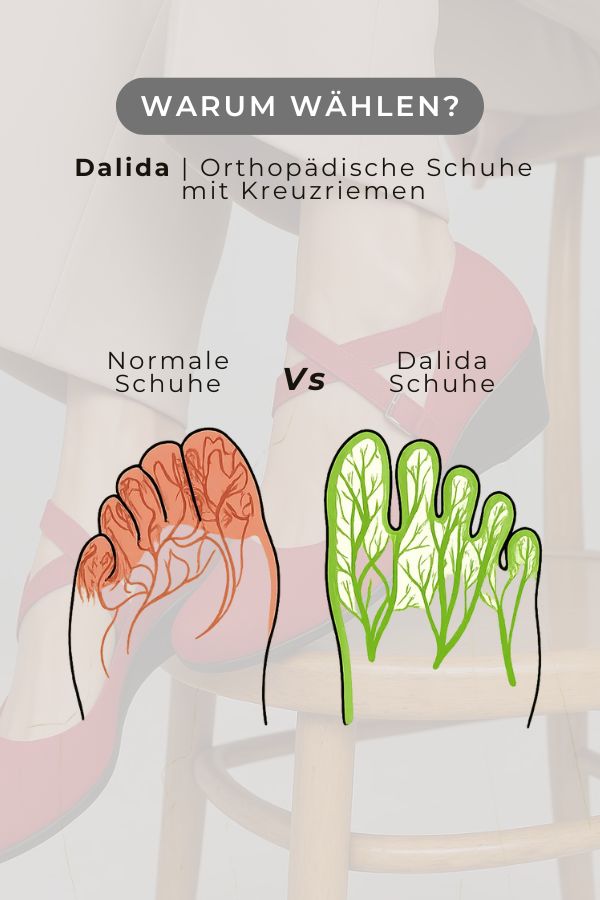 Dalida | Chaussures orthopédiques avec brides croisées