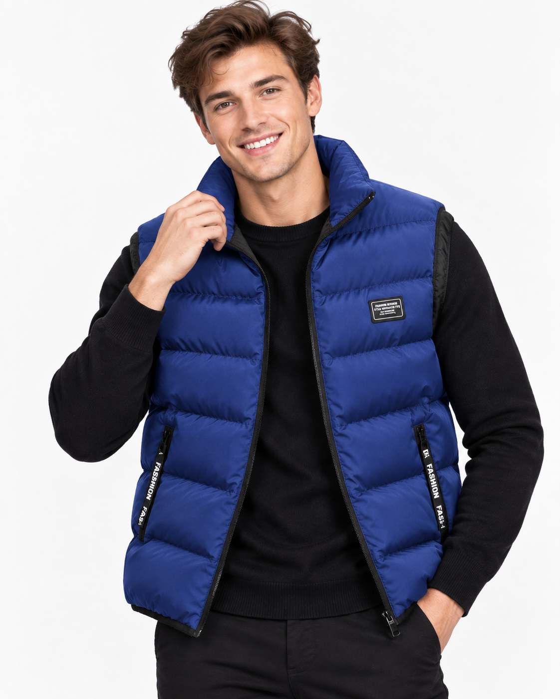 Omar | Gilets à la mode pour hommes sans manches
