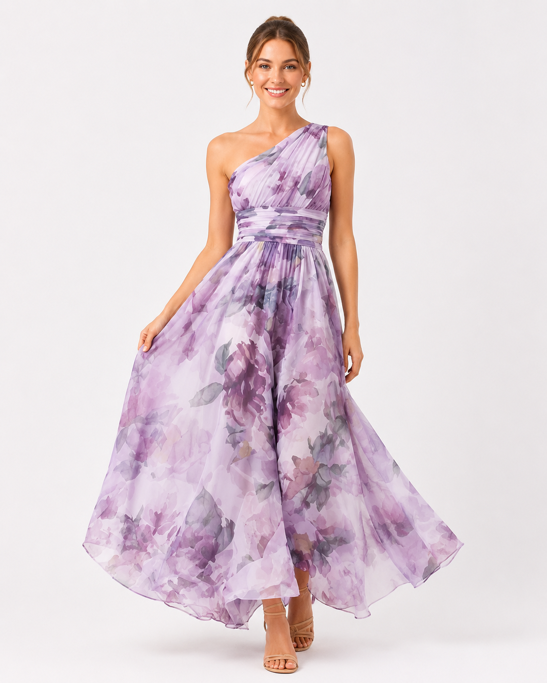 Ember | Robe Maxi ÉléGante Bohémienne d'Été à Une Épaule