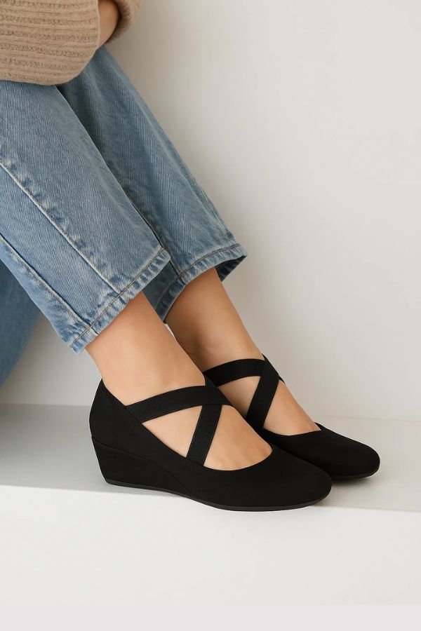 Dalida | Chaussures orthopédiques avec brides croisées