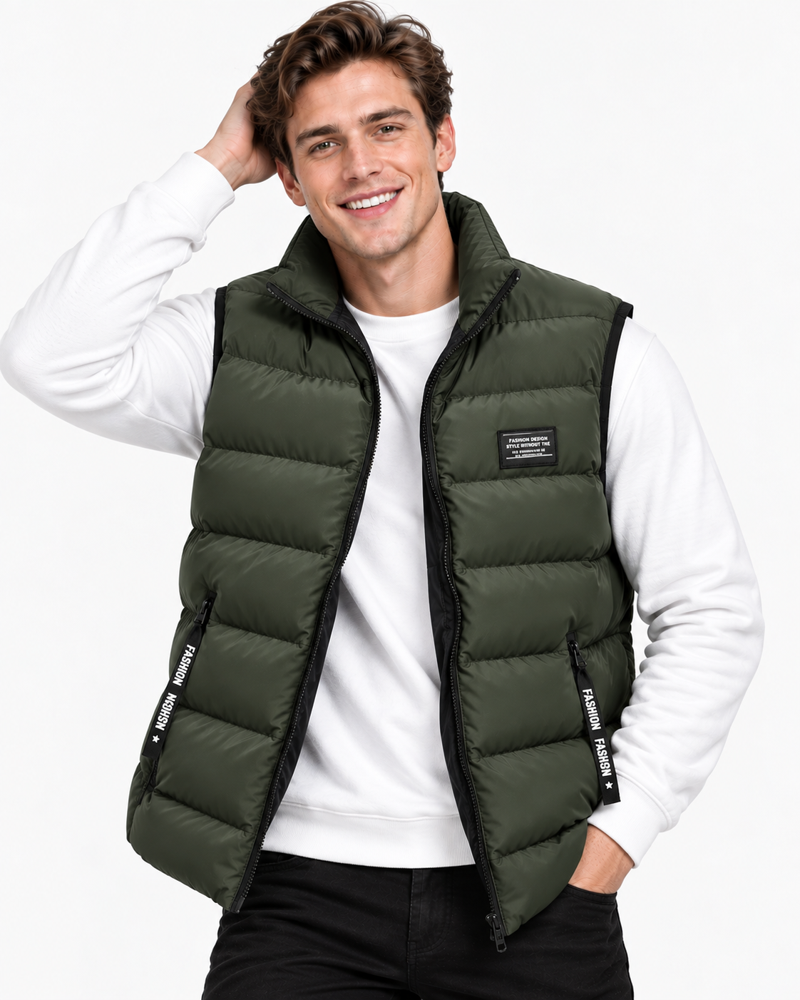 Omar | Gilets à la mode pour hommes sans manches