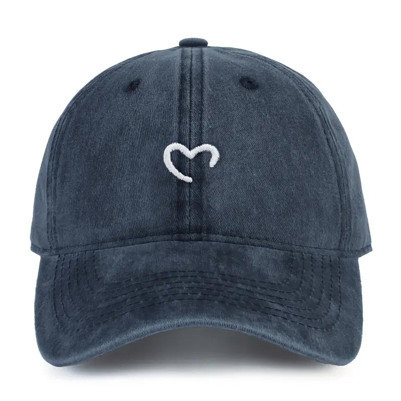 Marlia | Casquette Brodée Avec Cœur
