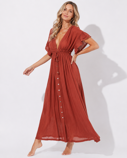 ATELIER | Kaftan de Plage Brodé