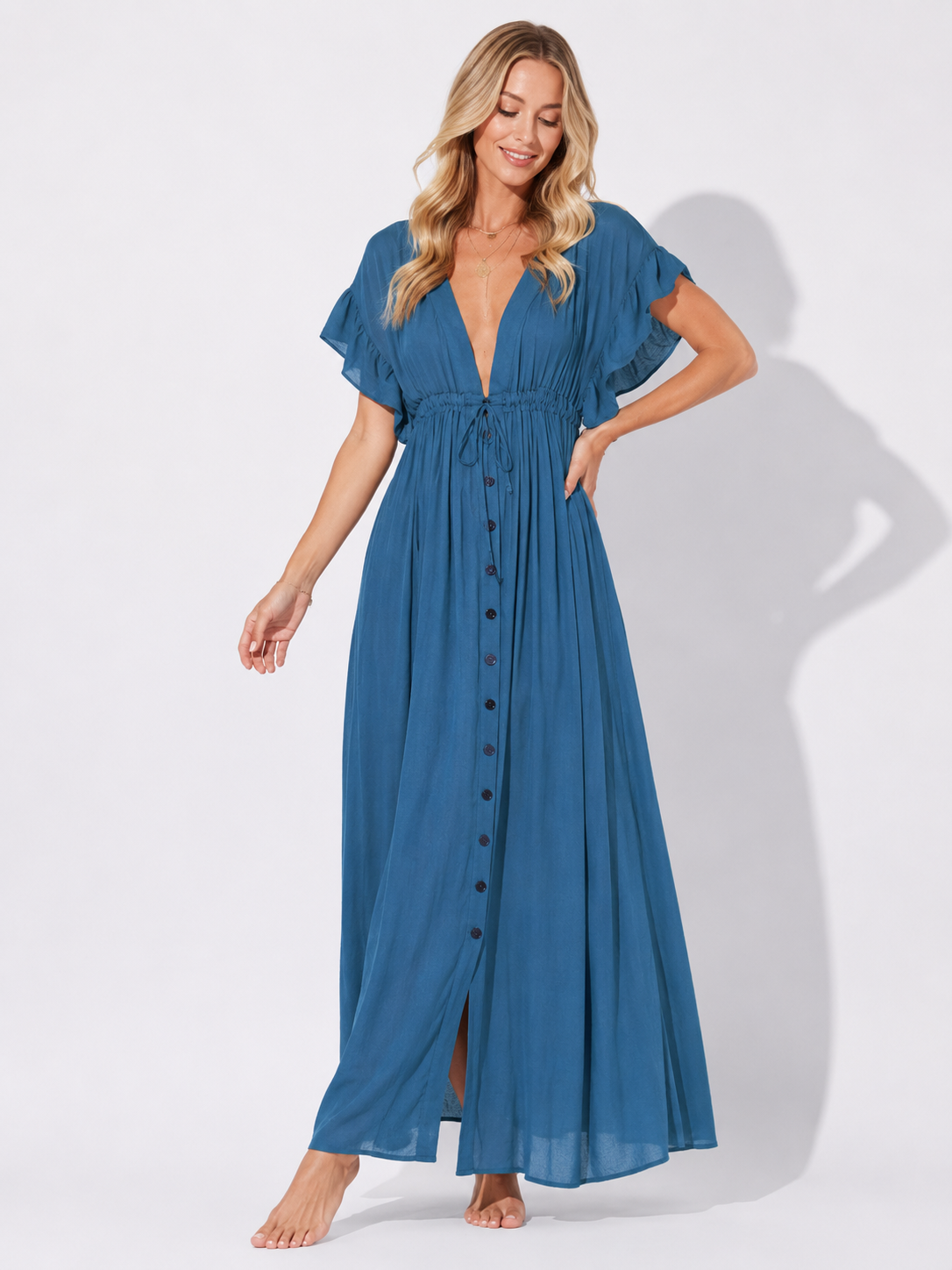 ATELIER | Kaftan de Plage Brodé