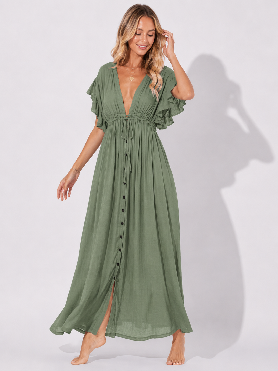 ATELIER | Kaftan de Plage Brodé