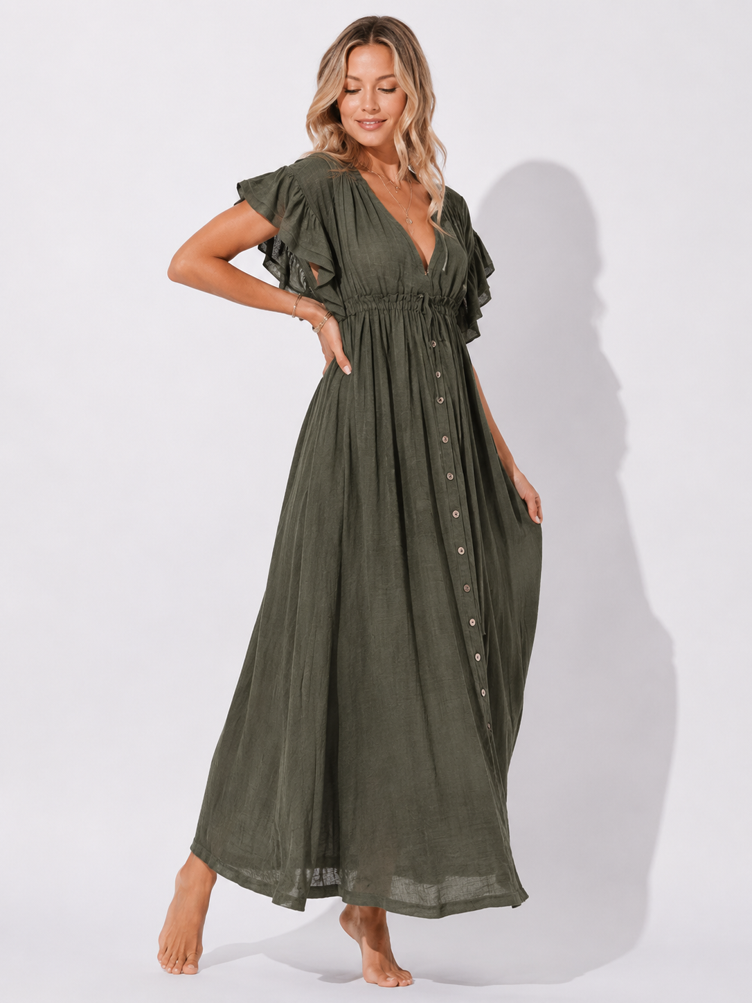 ATELIER | Kaftan de Plage Brodé