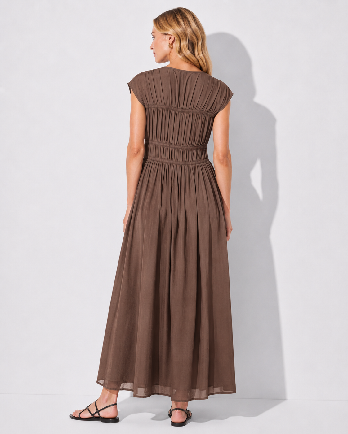 ATELIER | Robe d'été à cordon avec pompons Boho