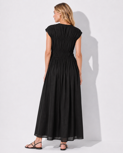 ATELIER | Robe d'été à cordon avec pompons Boho