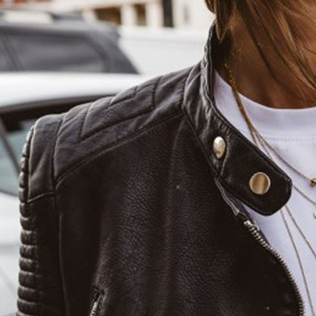 Sabrynne | Veste en cuir