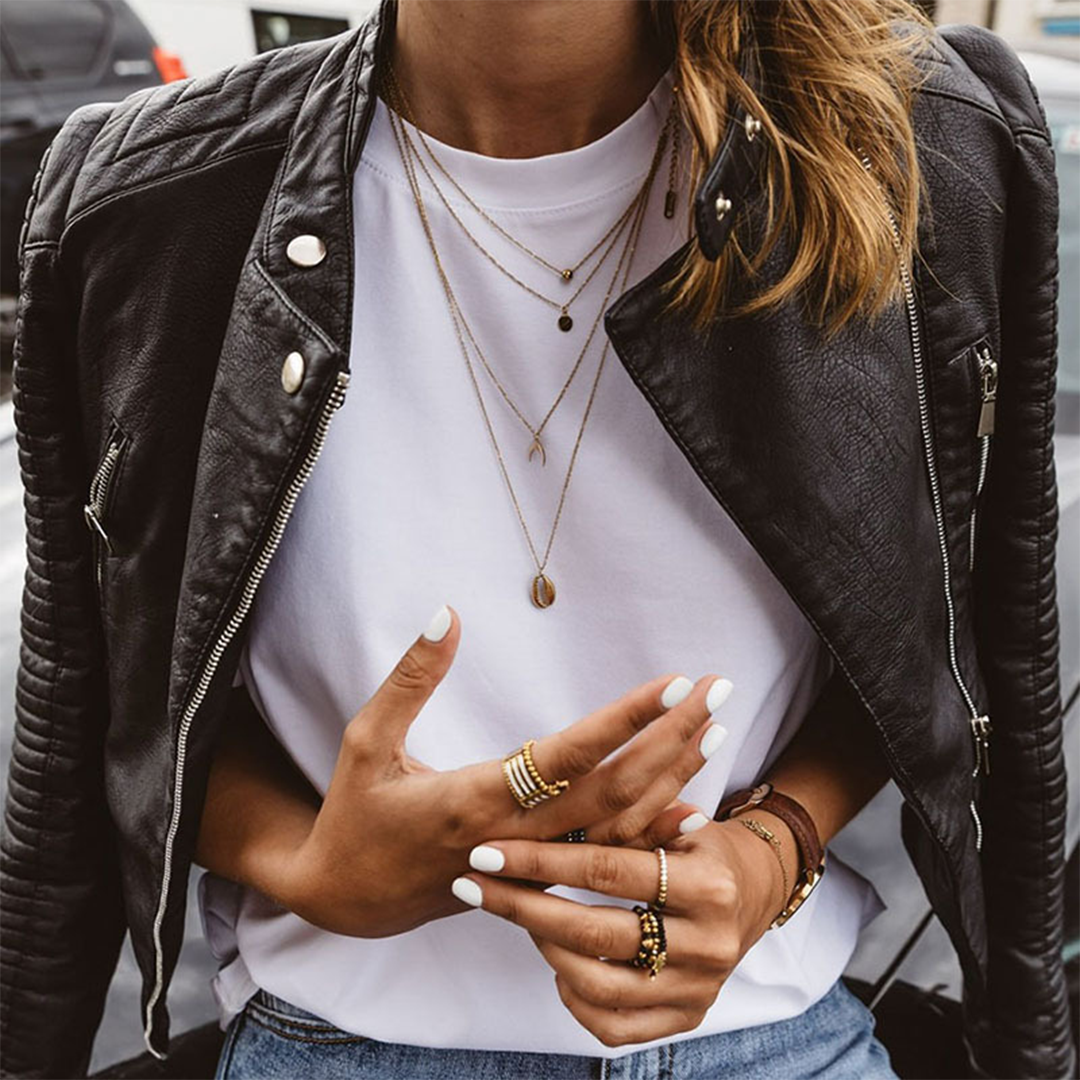 Sabrynne | Veste en cuir