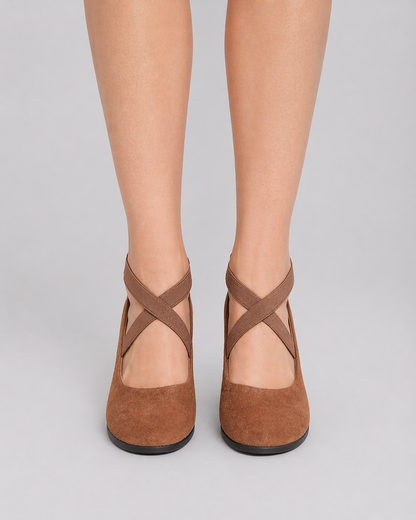 Dalida | Chaussures orthopédiques avec brides croisées