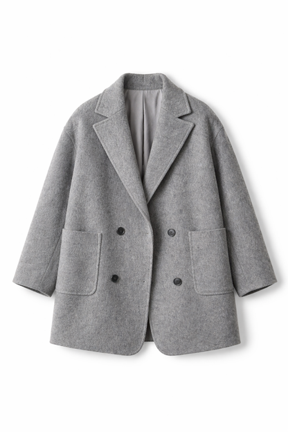 Manteau en Laine Femme – Élégant pour le Bureau