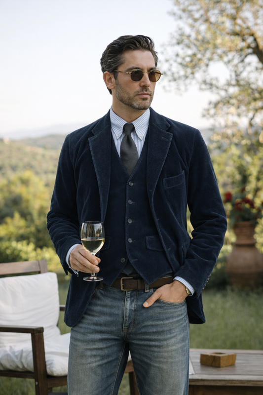 Manuel | Costume élégant avec veste et gilet