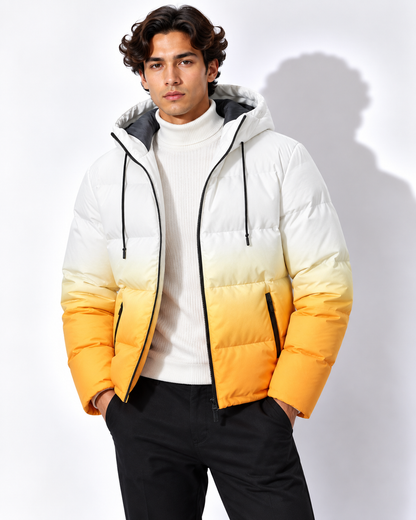 Alessio | Veste zippée à effet dégradé