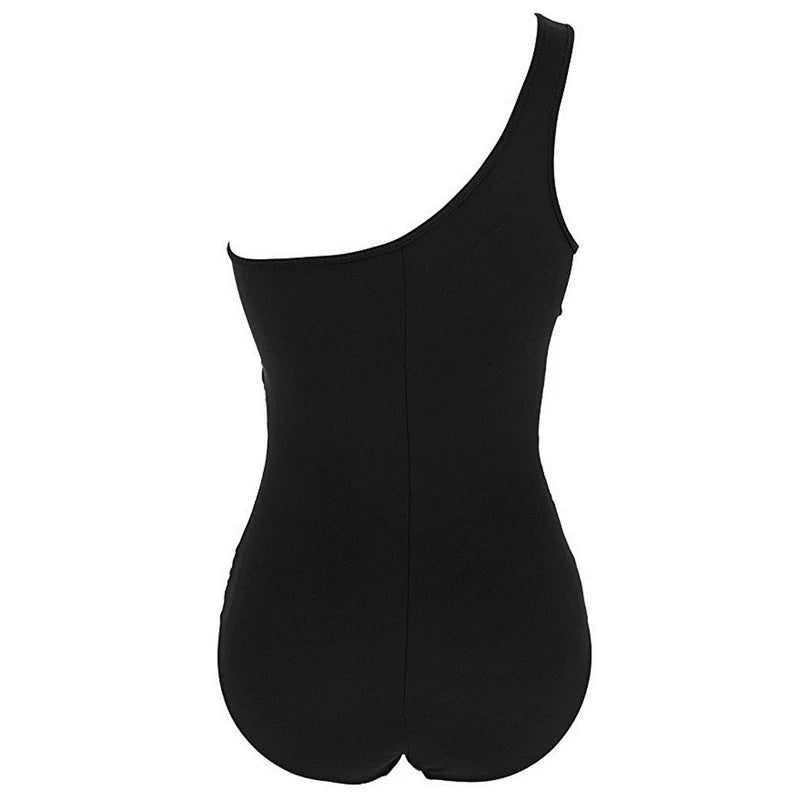 Nayla | Votre Maillot de Bain Élégant à Une Épaule en Grande Taille