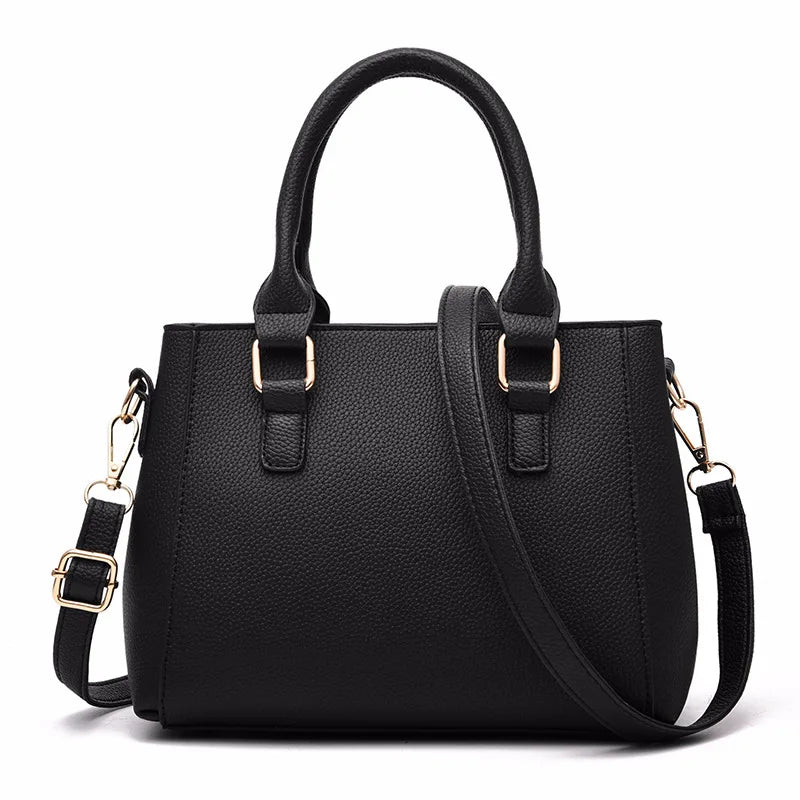 Sac à Épaule en Cuir Brodé Élégance Femme