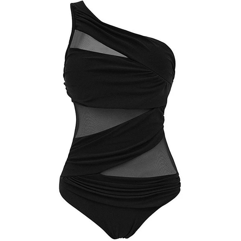 Nayla | Votre Maillot de Bain Élégant à Une Épaule en Grande Taille