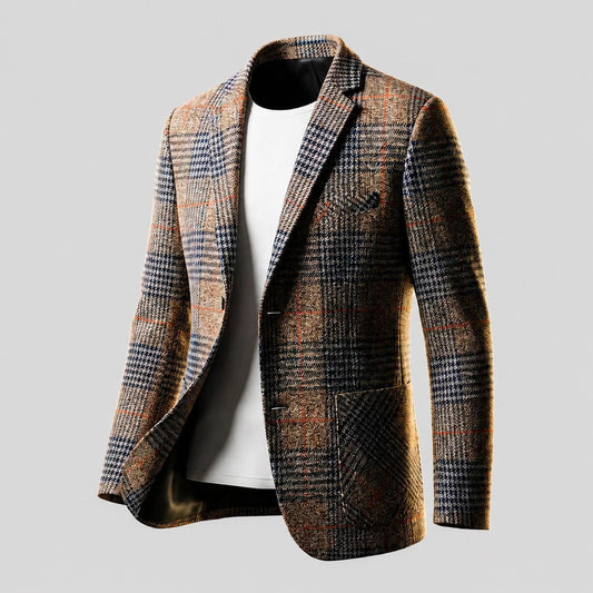 Massimo | Veste blazer à carreaux vintage
